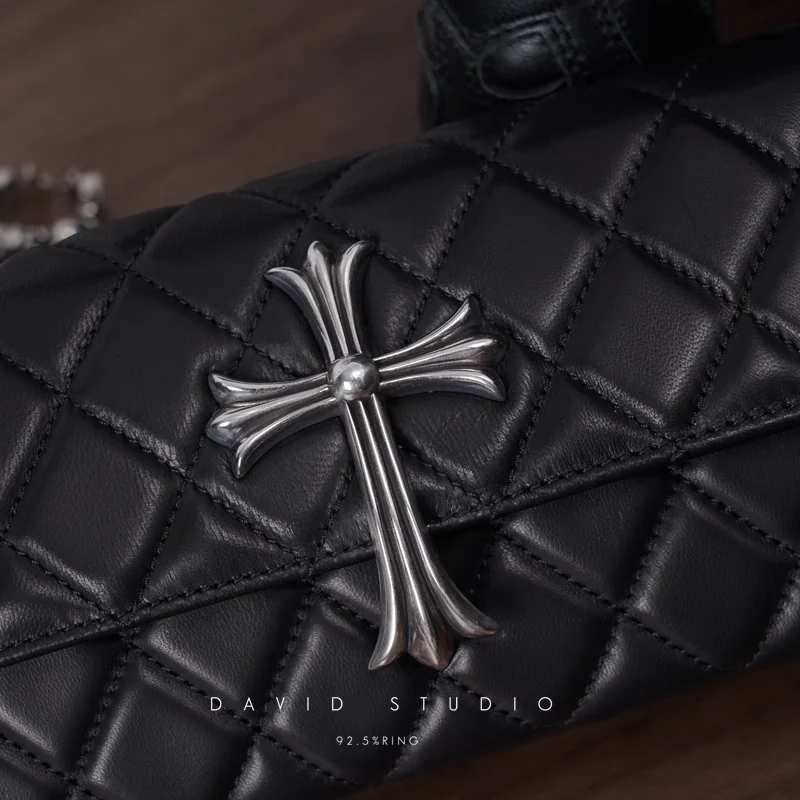 Chrome Hearts Cross Ring - Gothic 925 Sterling Silver Jewelry | David Studio