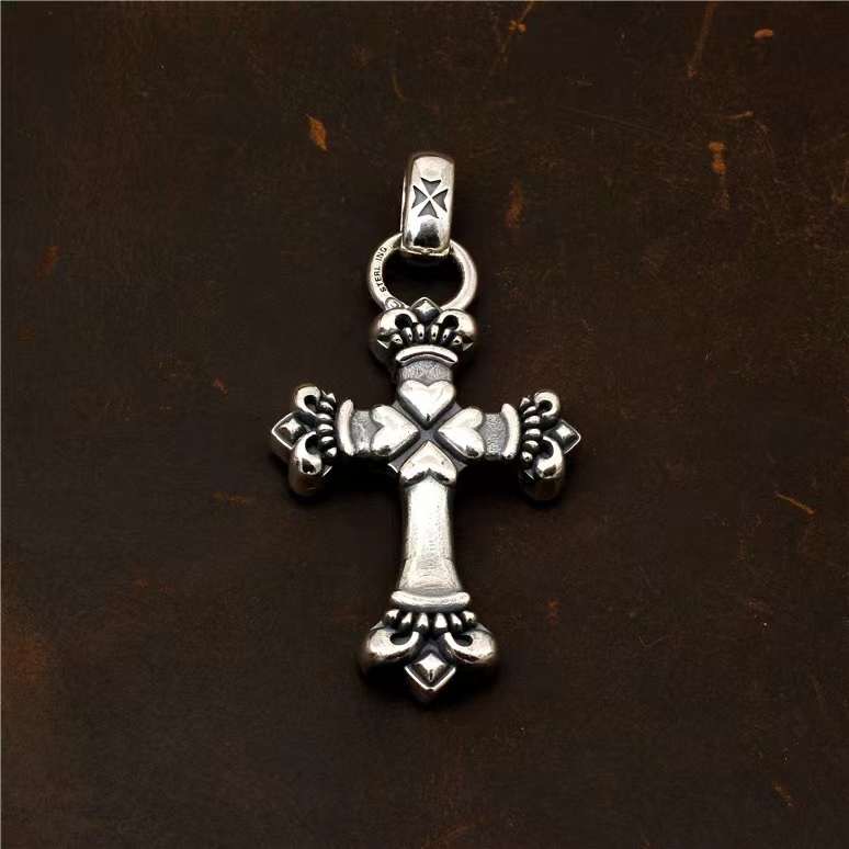Chrome Hearts Cross Ring - Gothic 925 Sterling Silver Jewelry | David Studio