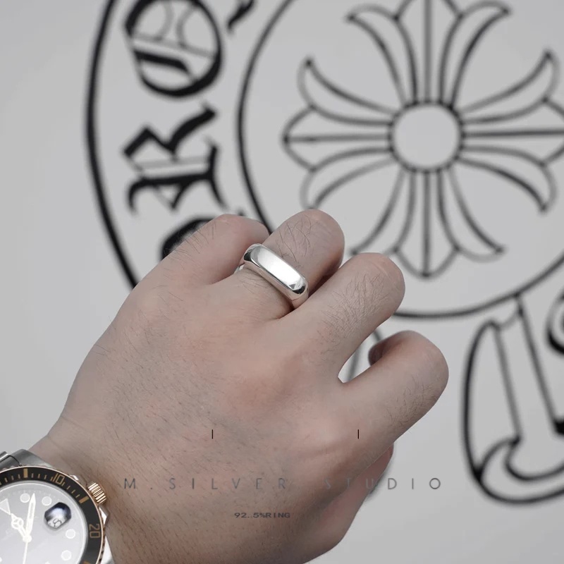 Chrome Hearts Cross Ring - Gothic 925 Sterling Silver Jewelry | David Studio