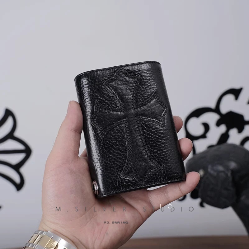 Chrome Hearts Cross Ring - Gothic 925 Sterling Silver Jewelry | David Studio