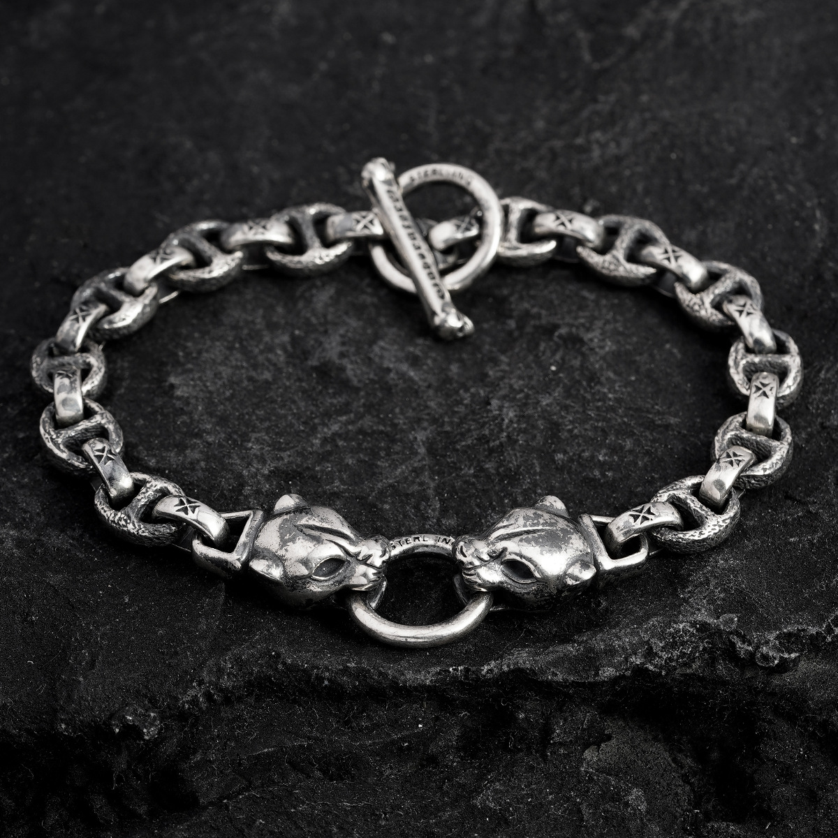 Chrome Hearts Cross Ring - Gothic 925 Sterling Silver Jewelry | David Studio