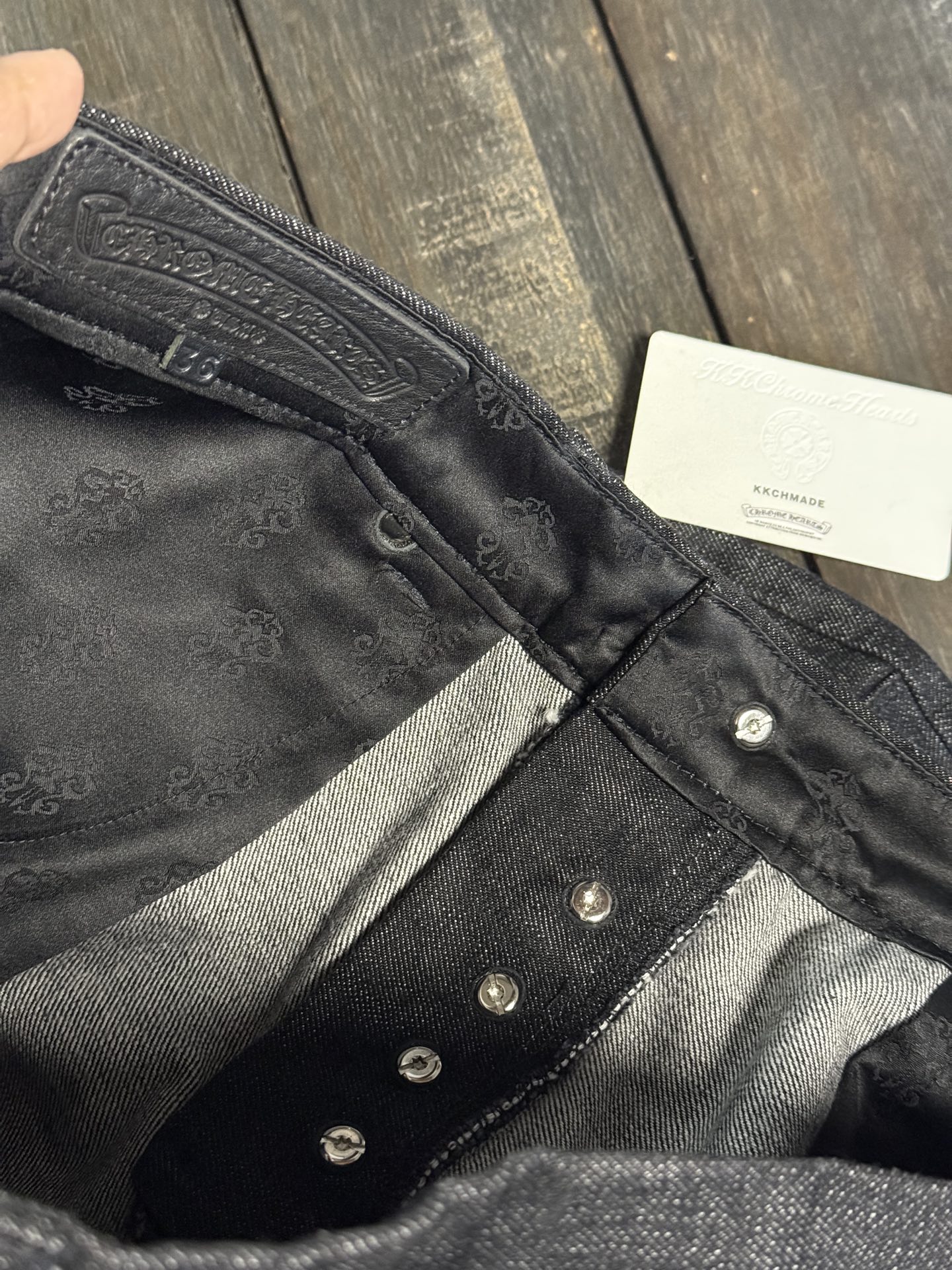 Chrome Hearts Cross Ring - Gothic 925 Sterling Silver Jewelry | David Studio