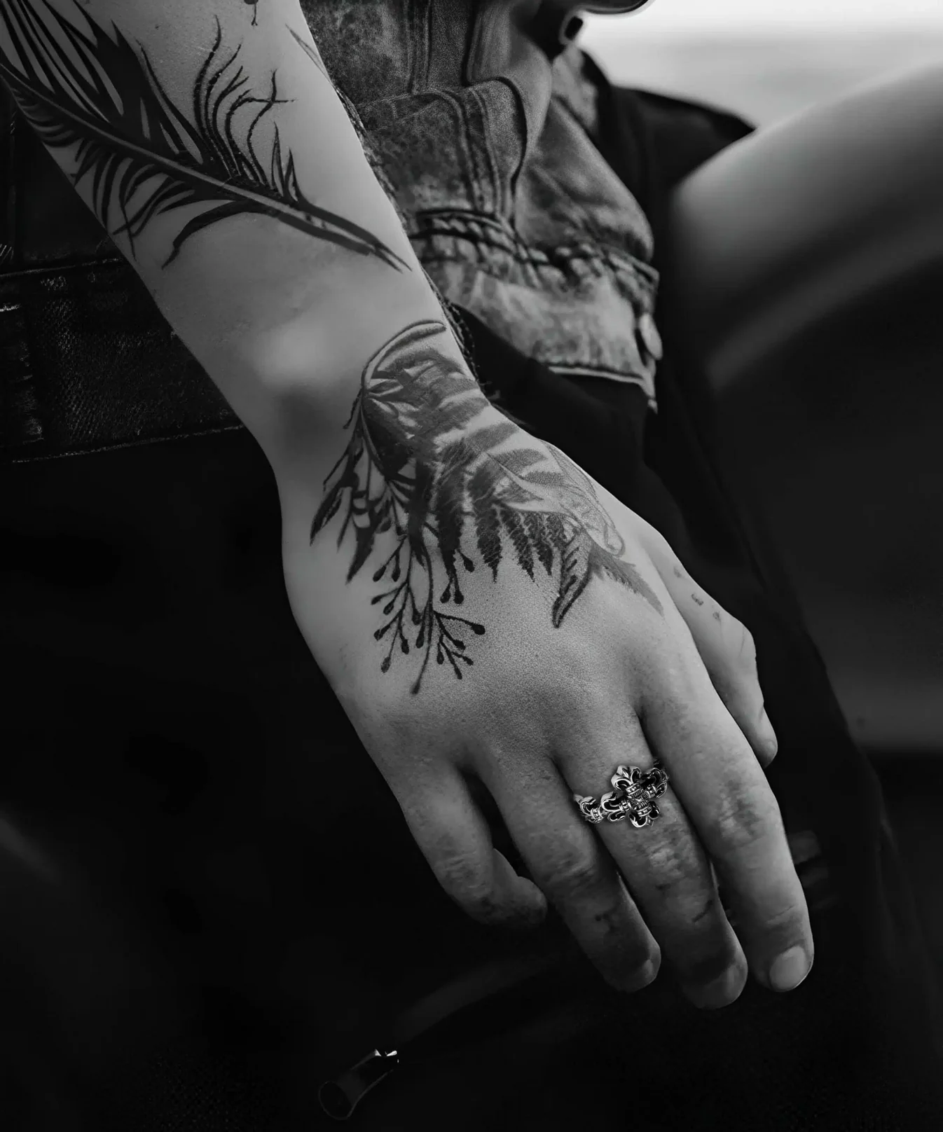 Chrome Hearts Cross Ring - Gothic 925 Sterling Silver Jewelry | David Studio