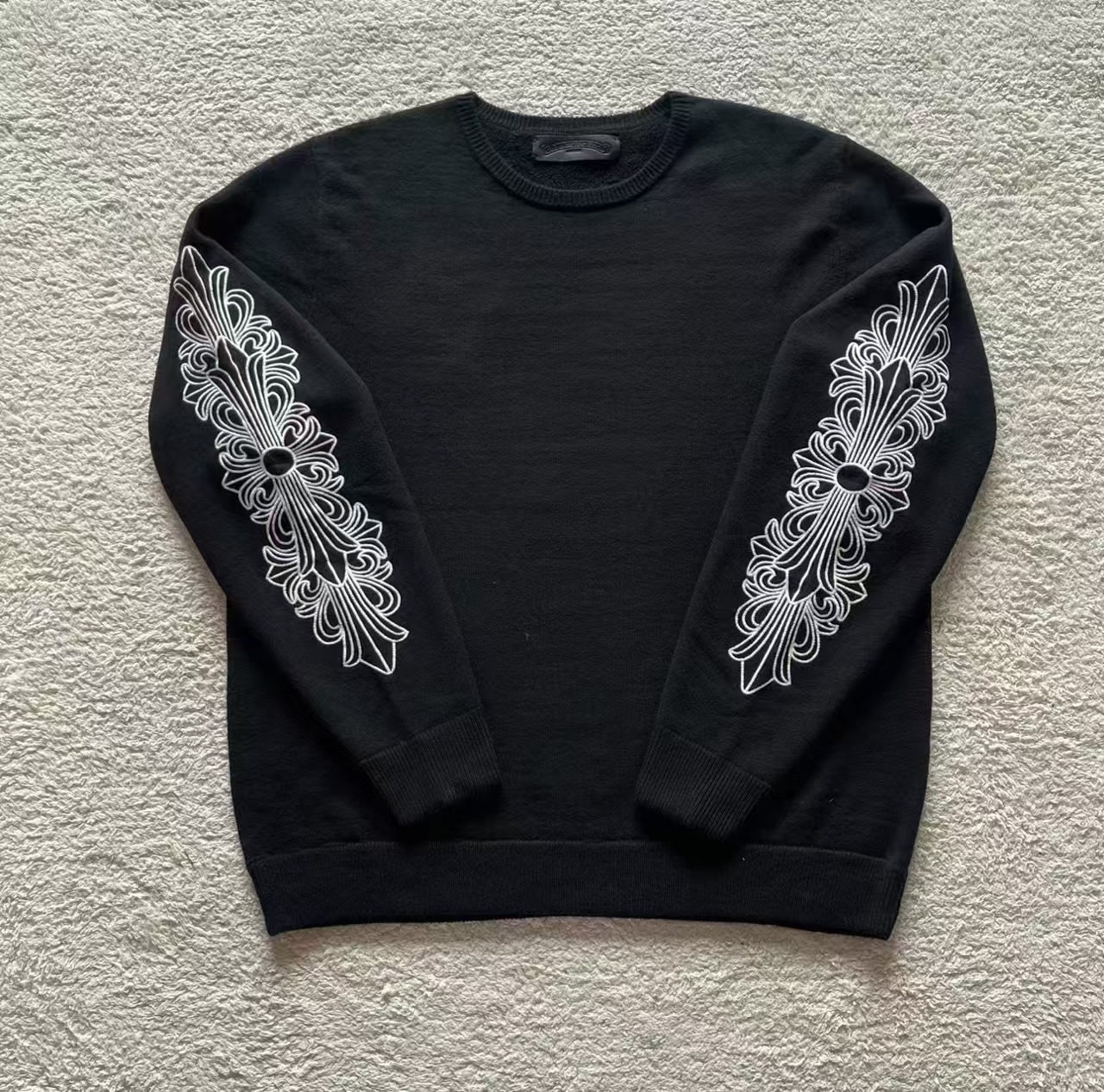 Chrome Hearts Cross Ring - Gothic 925 Sterling Silver Jewelry | David Studio