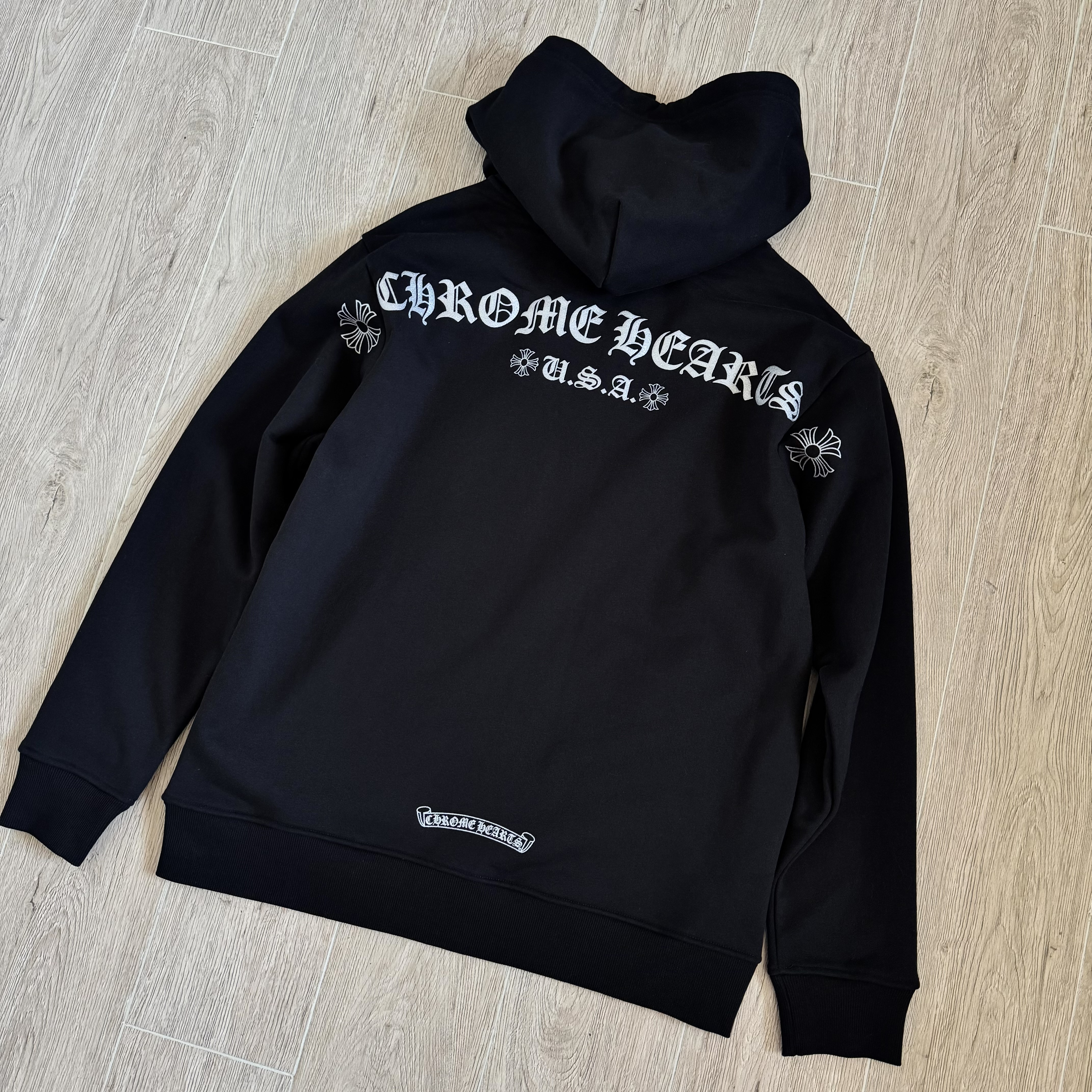 Chrome Hearts Cross Ring - Gothic 925 Sterling Silver Jewelry | David Studio