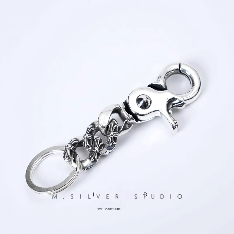 Chrome Hearts Cross Ring - Gothic 925 Sterling Silver Jewelry | David Studio