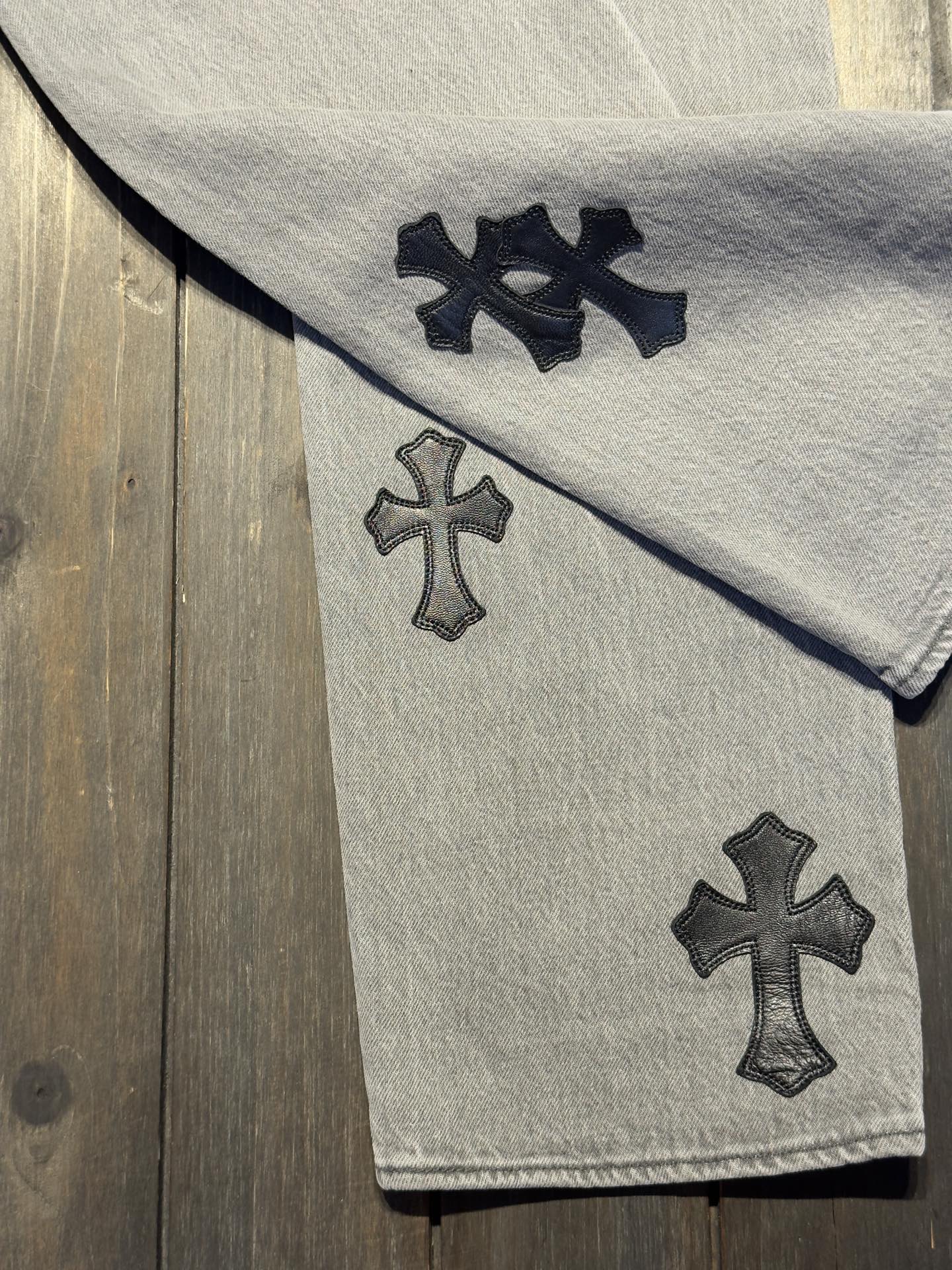 Chrome Hearts Cross Ring - Gothic 925 Sterling Silver Jewelry | David Studio