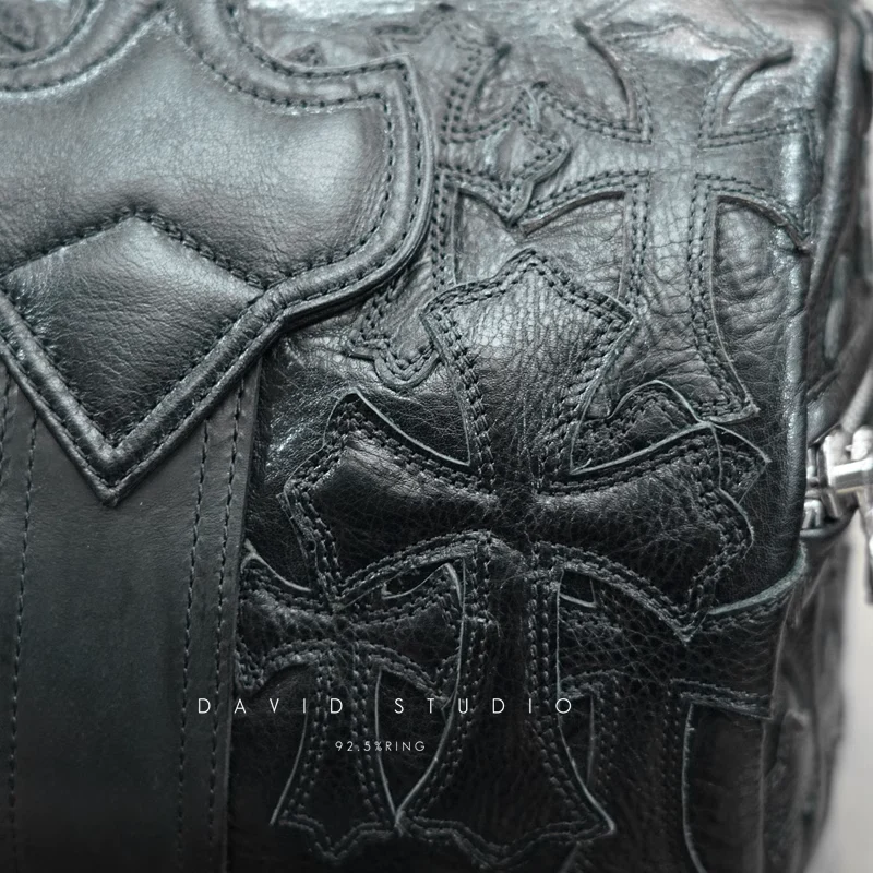 Chrome Hearts Cross Ring - Gothic 925 Sterling Silver Jewelry | David Studio