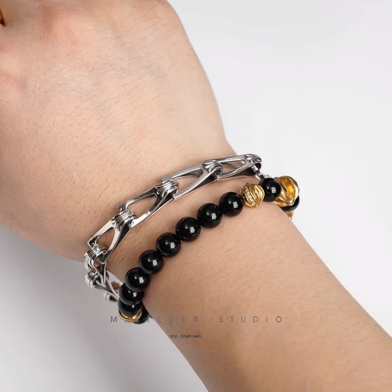 Chrome Hearts Cross Ring - Gothic 925 Sterling Silver Jewelry | David Studio