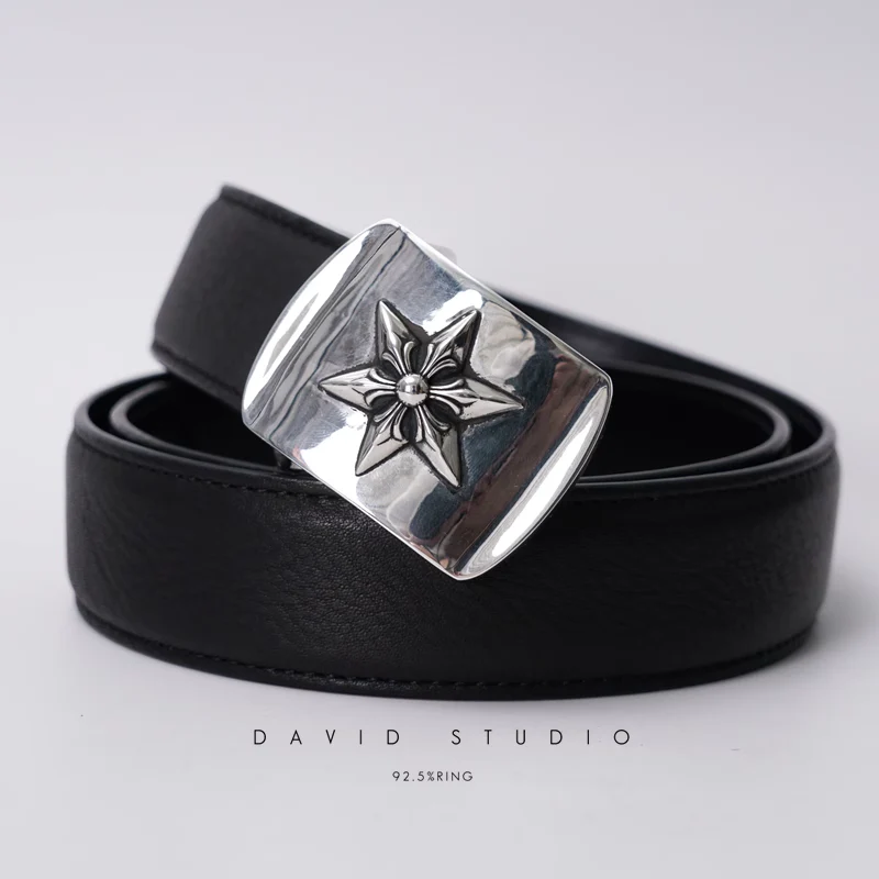 Chrome Hearts Cross Ring - Gothic 925 Sterling Silver Jewelry | David Studio