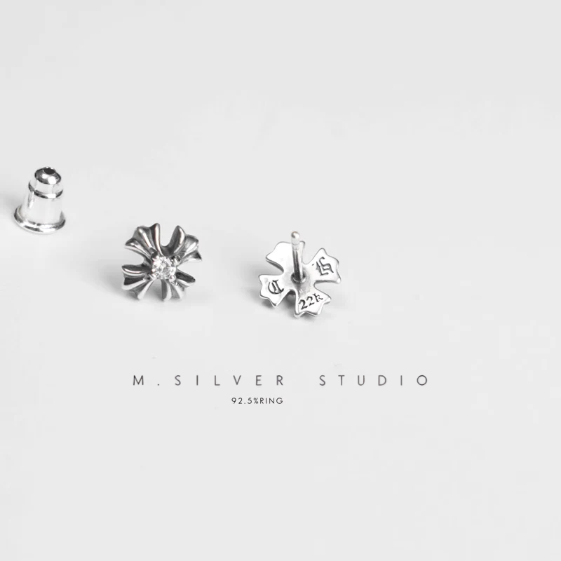 Chrome Hearts Cross Ring - Gothic 925 Sterling Silver Jewelry | David Studio