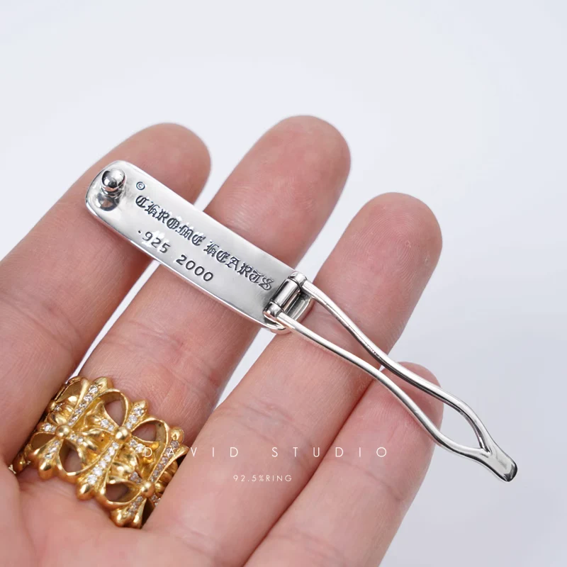 Chrome Hearts Cross Ring - Gothic 925 Sterling Silver Jewelry | David Studio