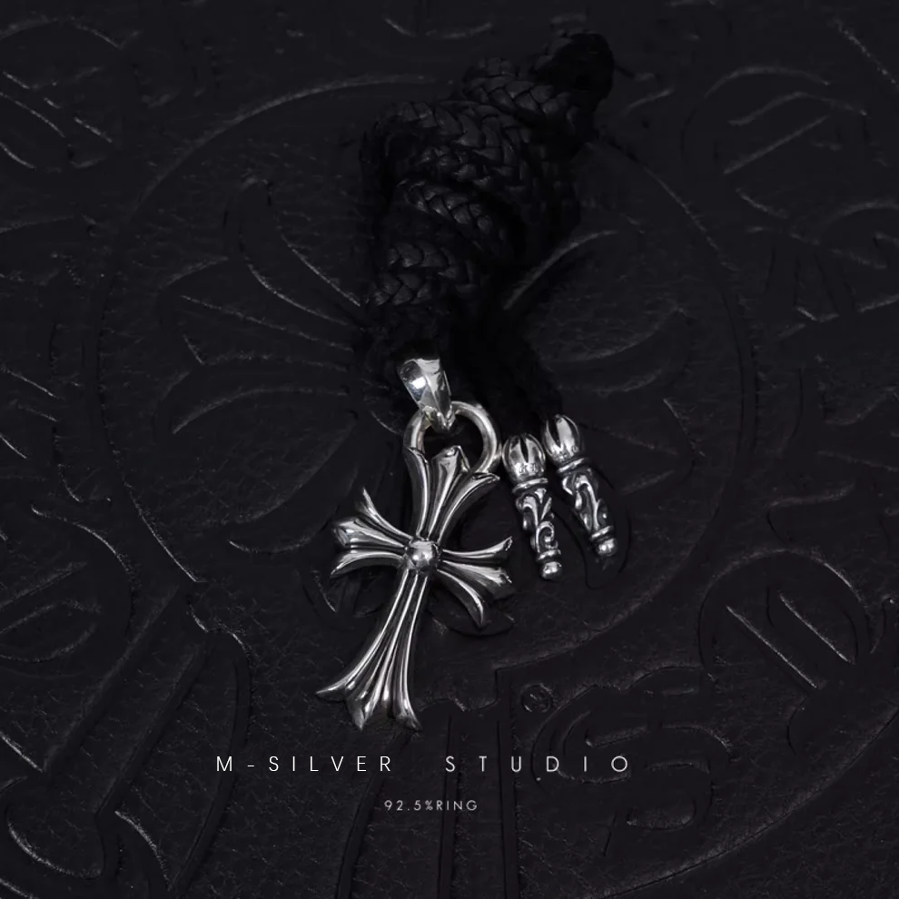 Chrome Hearts Cross Ring - Gothic 925 Sterling Silver Jewelry | David Studio