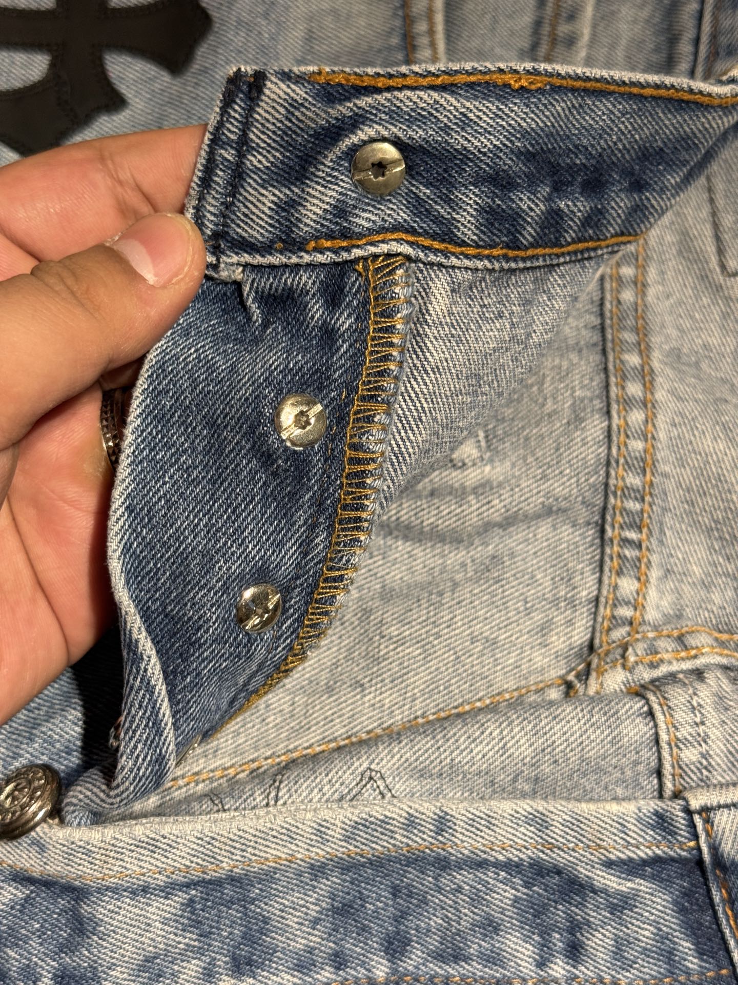 Chrome Hearts Cross Ring - Gothic 925 Sterling Silver Jewelry | David Studio