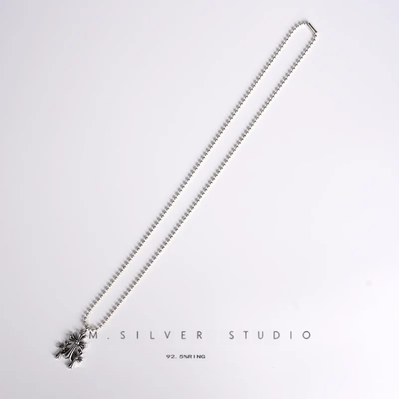 Chrome Hearts Cross Ring - Gothic 925 Sterling Silver Jewelry | David Studio