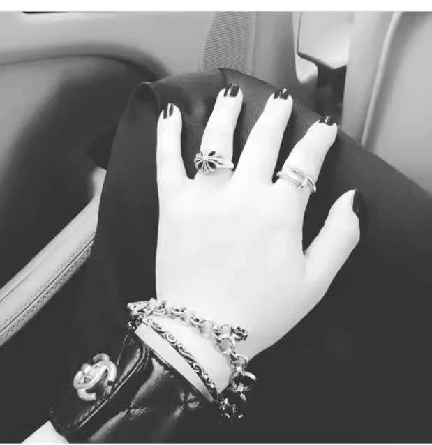 Chrome Hearts Cross Ring - Gothic 925 Sterling Silver Jewelry | David Studio