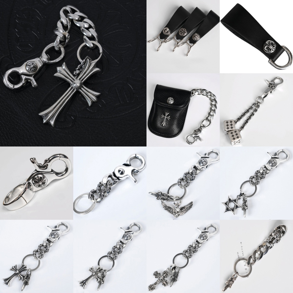 Chrome Hearts Cross Ring - Gothic 925 Sterling Silver Jewelry | David Studio