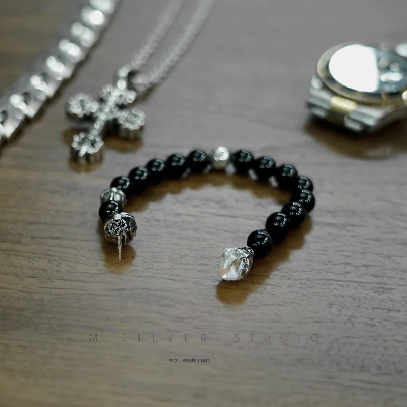 Chrome Hearts Cross Ring - Gothic 925 Sterling Silver Jewelry | David Studio