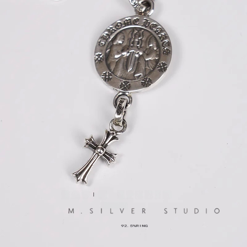 Chrome Hearts Cross Ring - Gothic 925 Sterling Silver Jewelry | David Studio