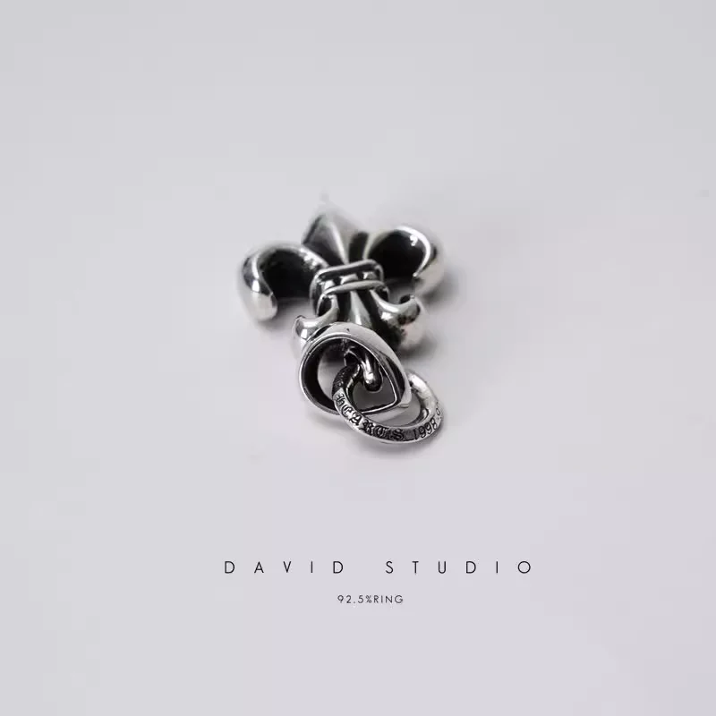 Chrome Hearts Cross Ring - Gothic 925 Sterling Silver Jewelry | David Studio