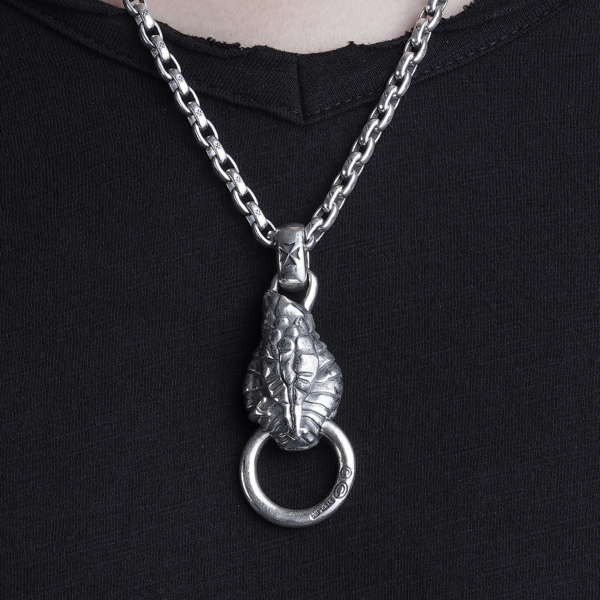 Chrome Hearts Cross Ring - Gothic 925 Sterling Silver Jewelry | David Studio