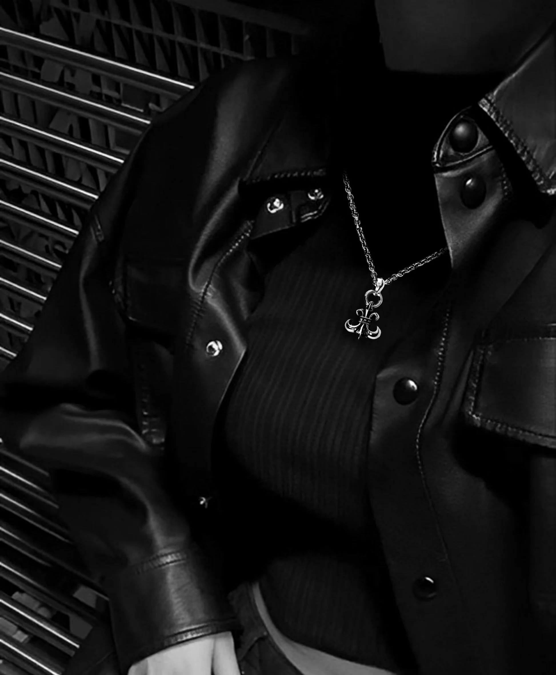 Chrome Hearts Cross Ring - Gothic 925 Sterling Silver Jewelry | David Studio