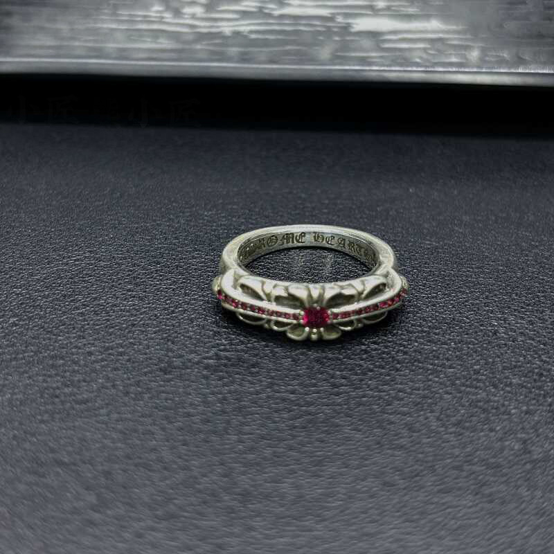 Chrome Hearts Cross Ring - Gothic 925 Sterling Silver Jewelry | David Studio