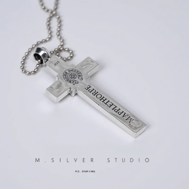 Chrome Hearts Cross Ring - Gothic 925 Sterling Silver Jewelry | David Studio