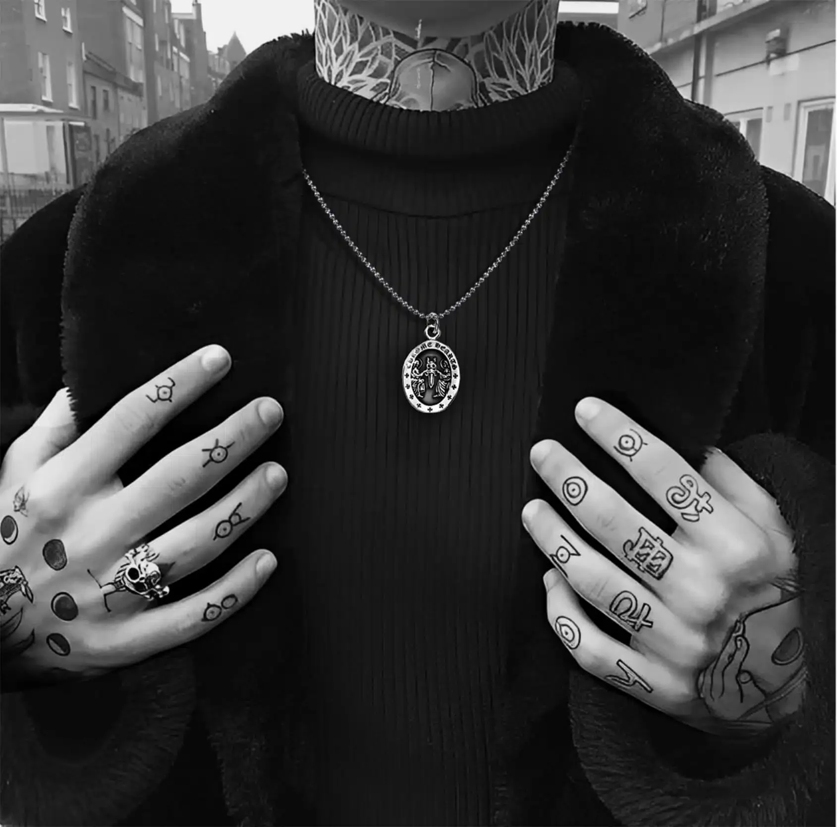 Chrome Hearts Cross Ring - Gothic 925 Sterling Silver Jewelry | David Studio