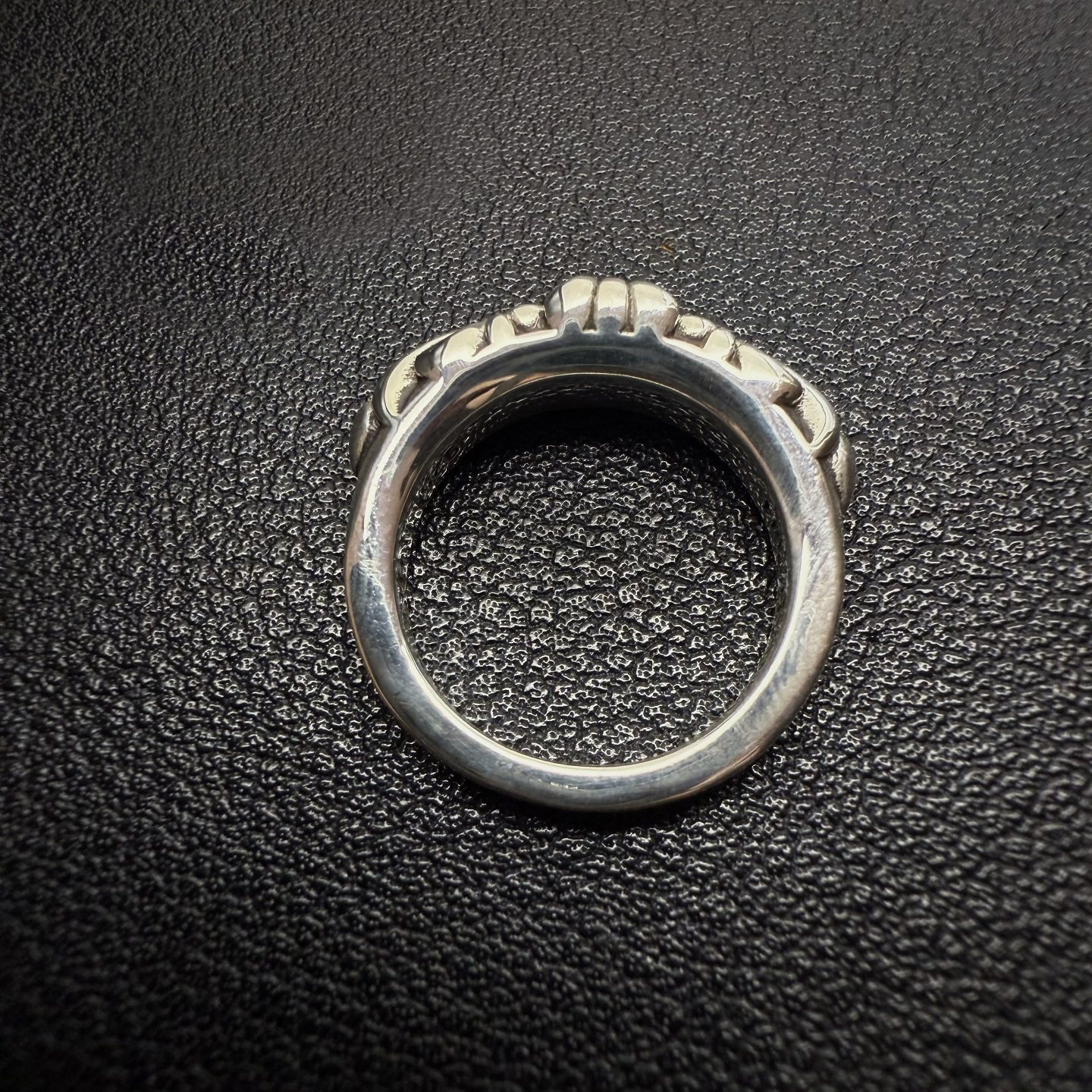 Chrome Hearts Cross Ring - Gothic 925 Sterling Silver Jewelry | David Studio