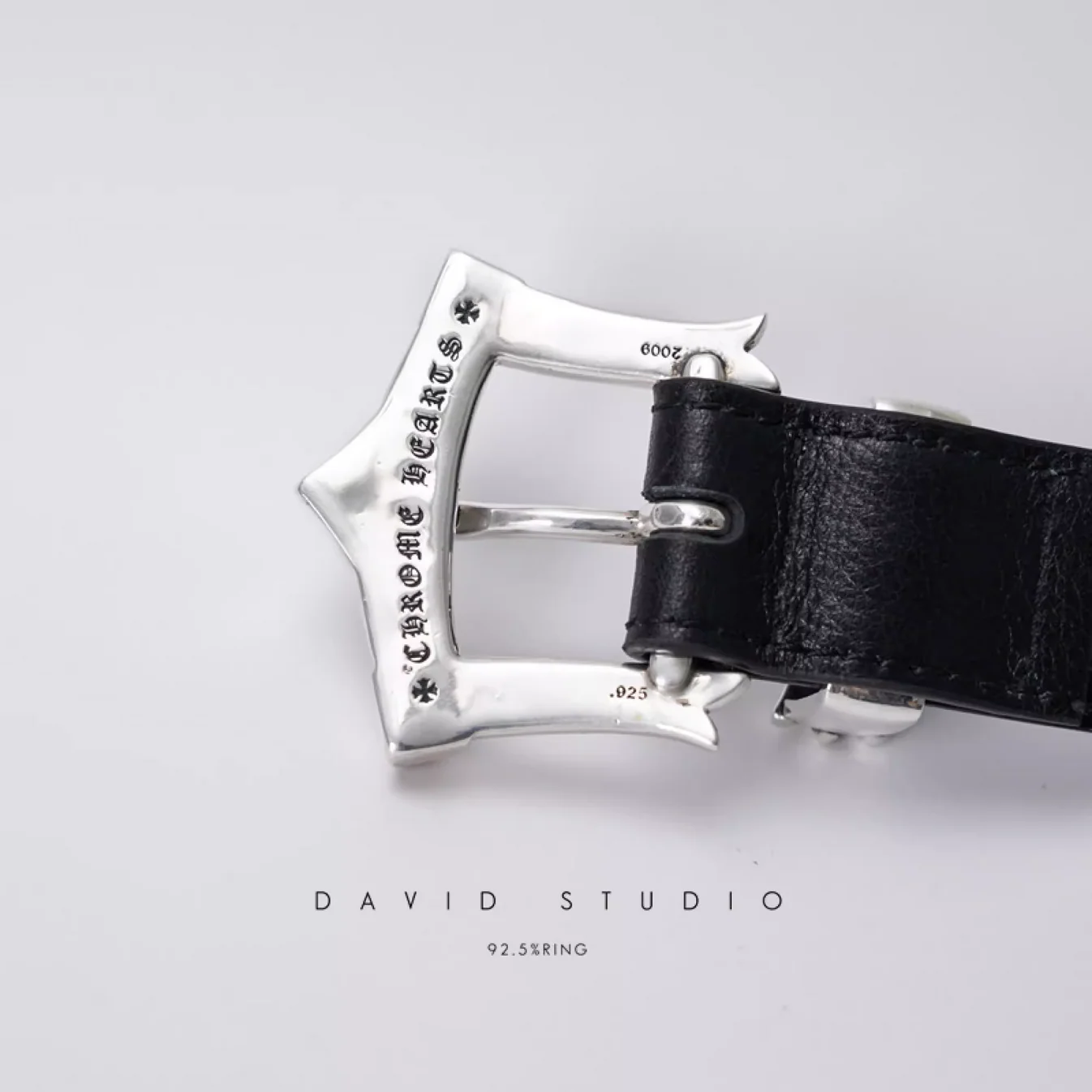 Chrome Hearts Cross Ring - Gothic 925 Sterling Silver Jewelry | David Studio