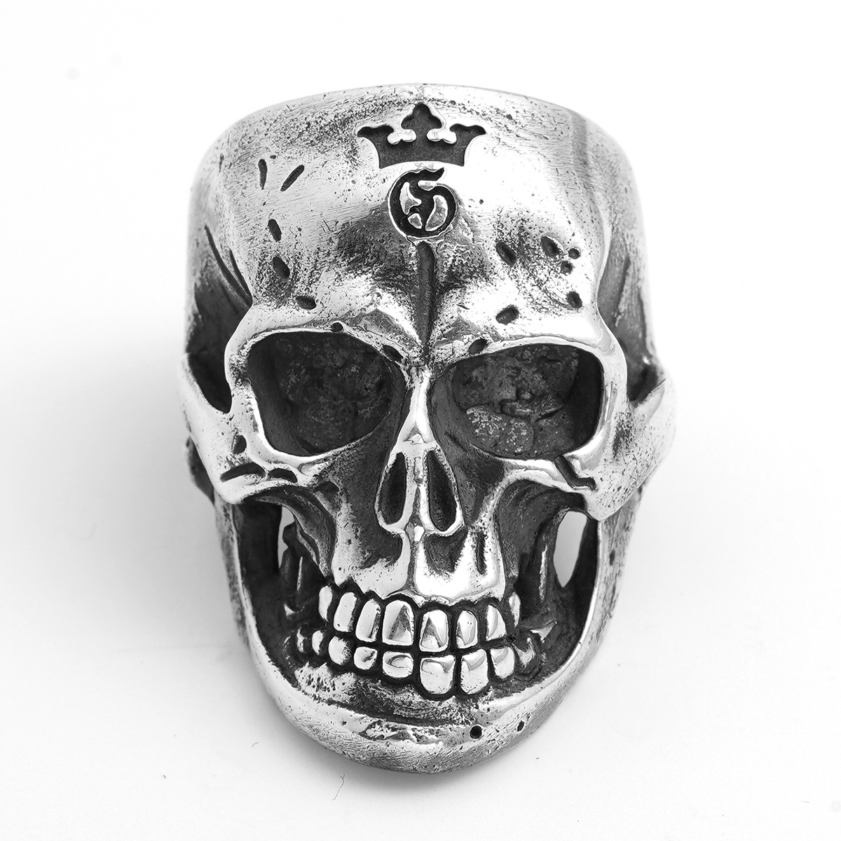 Chrome Hearts Cross Ring - Gothic 925 Sterling Silver Jewelry | David Studio