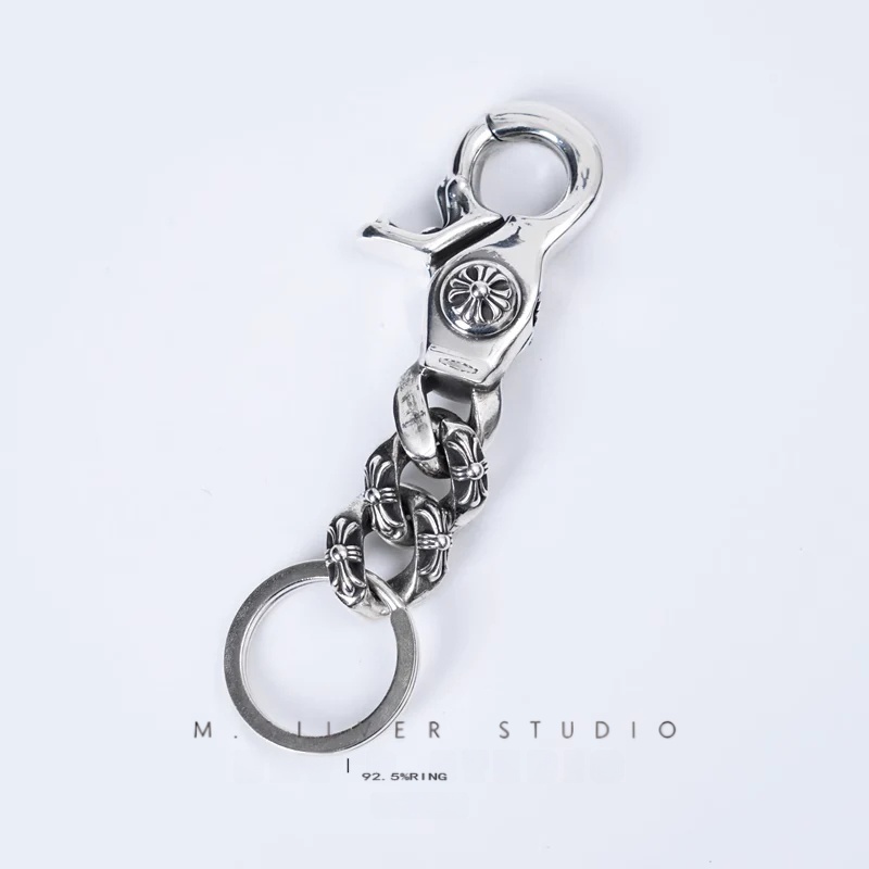 Chrome Hearts Cross Ring - Gothic 925 Sterling Silver Jewelry | David Studio