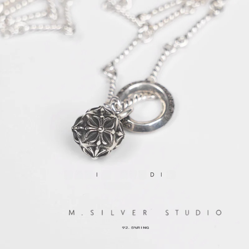 Chrome Hearts Cross Ring - Gothic 925 Sterling Silver Jewelry | David Studio