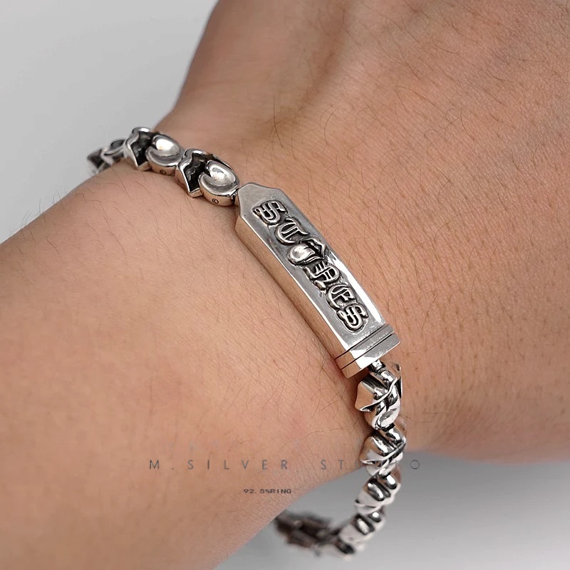 Chrome Hearts Cross Ring - Gothic 925 Sterling Silver Jewelry | David Studio