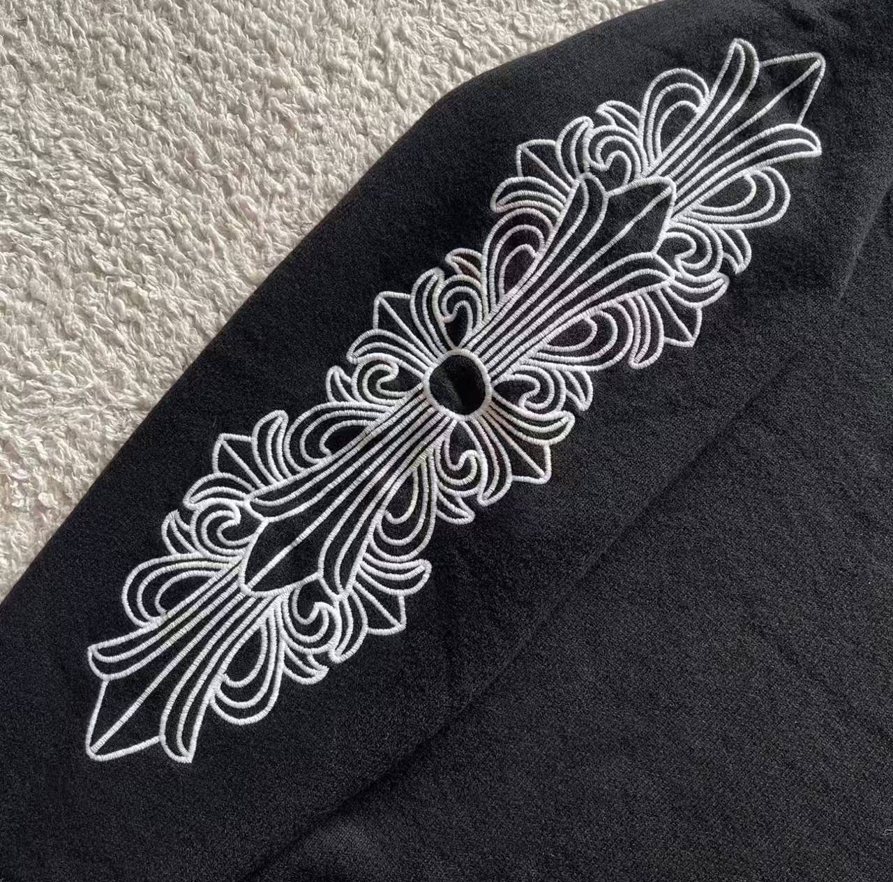 Chrome Hearts Cross Ring - Gothic 925 Sterling Silver Jewelry | David Studio