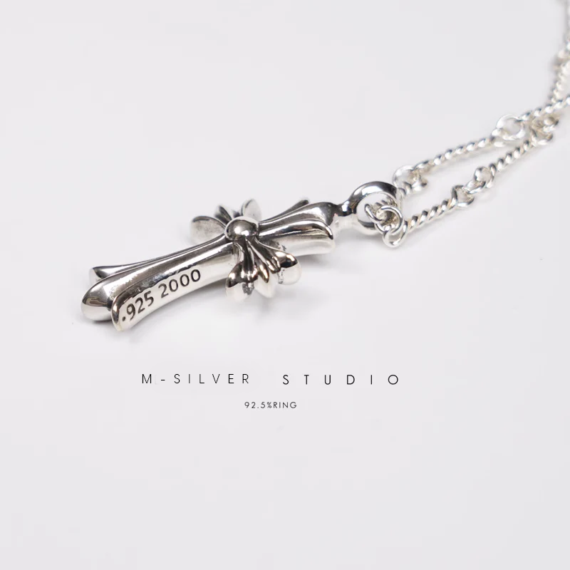 Chrome Hearts Cross Ring - Gothic 925 Sterling Silver Jewelry | David Studio