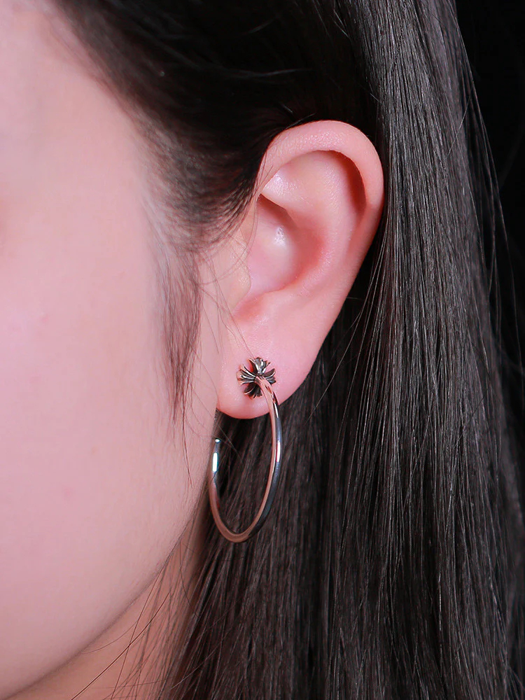 Chrome Hearts Cross Ring - Gothic 925 Sterling Silver Jewelry | David Studio