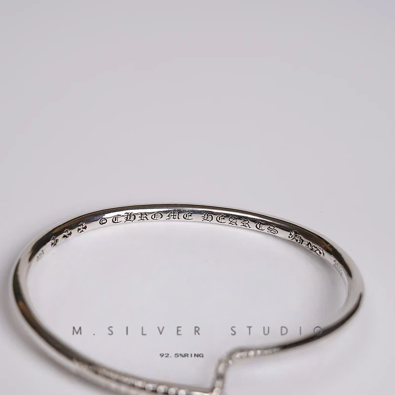 Chrome Hearts Cross Ring - Gothic 925 Sterling Silver Jewelry | David Studio