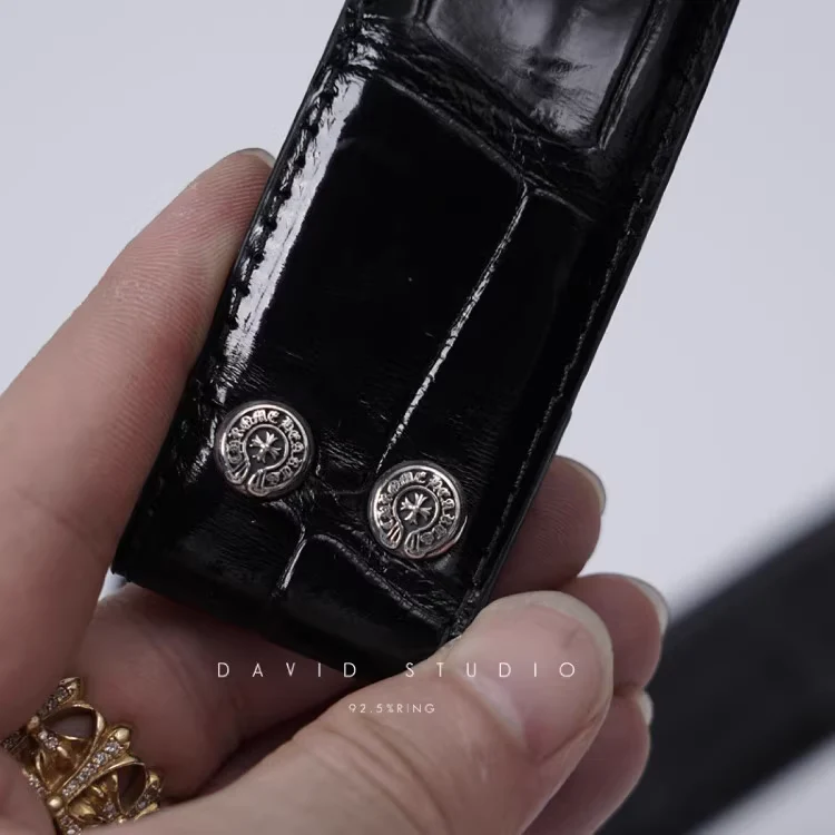 Chrome Hearts Cross Ring - Gothic 925 Sterling Silver Jewelry | David Studio