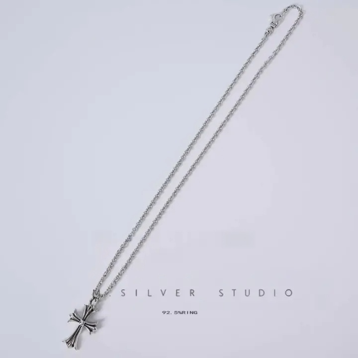 Chrome Hearts Cross Ring - Gothic 925 Sterling Silver Jewelry | David Studio