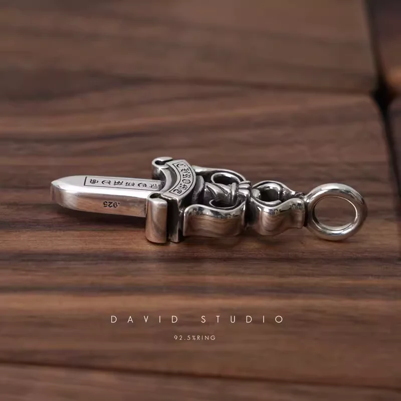 Chrome Hearts Cross Ring - Gothic 925 Sterling Silver Jewelry | David Studio