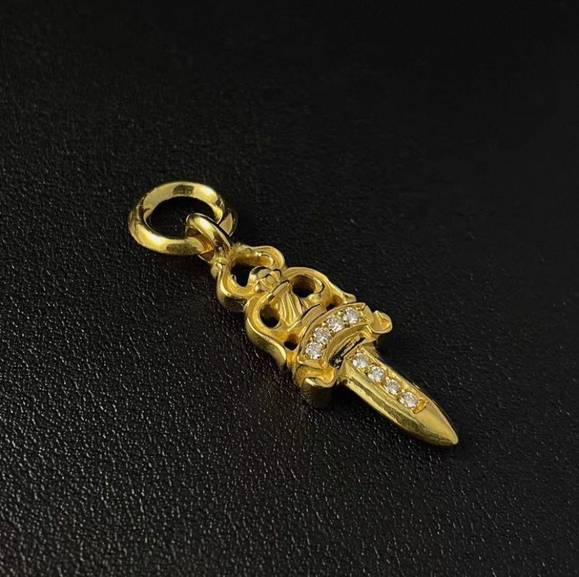 Chrome Hearts Cross Ring - Gothic 925 Sterling Silver Jewelry | David Studio