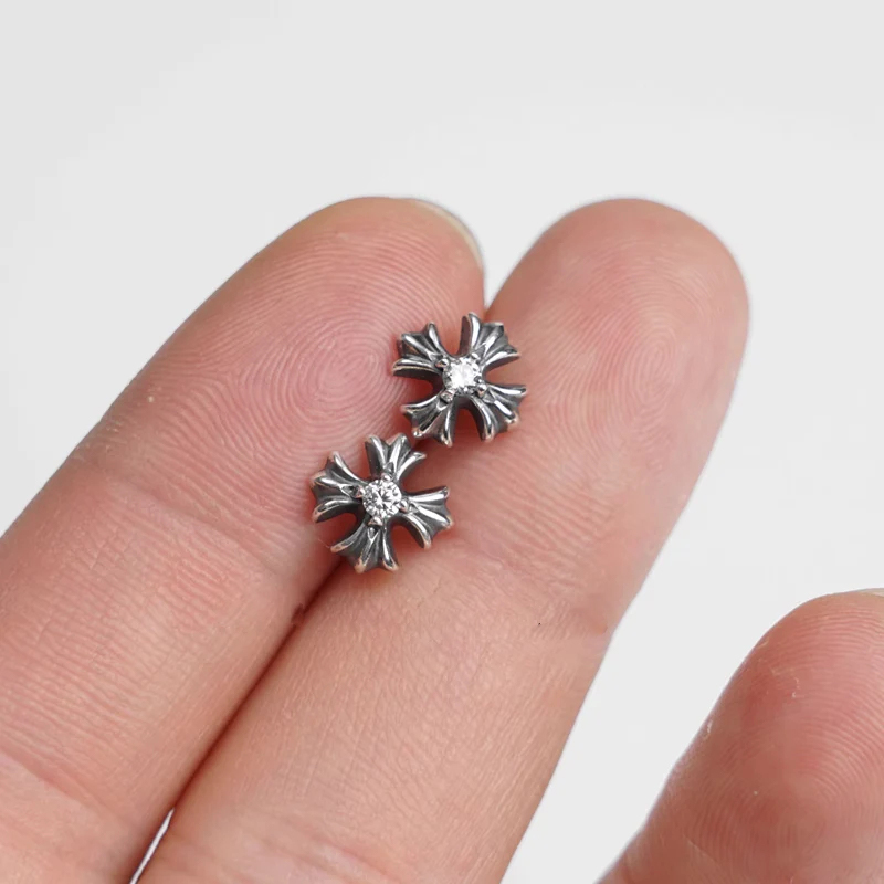 Chrome Hearts Cross Ring - Gothic 925 Sterling Silver Jewelry | David Studio