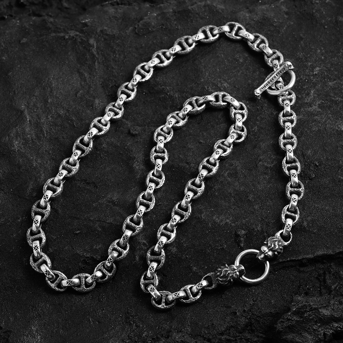 Chrome Hearts Cross Ring - Gothic 925 Sterling Silver Jewelry | David Studio