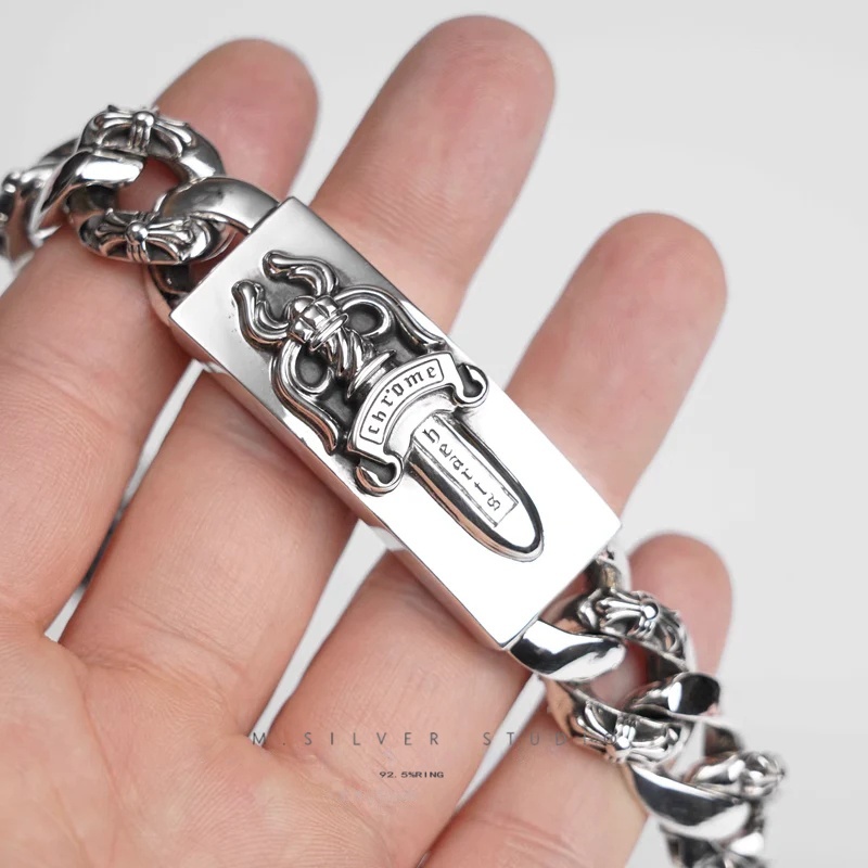 Chrome Hearts Cross Ring - Gothic 925 Sterling Silver Jewelry | David Studio