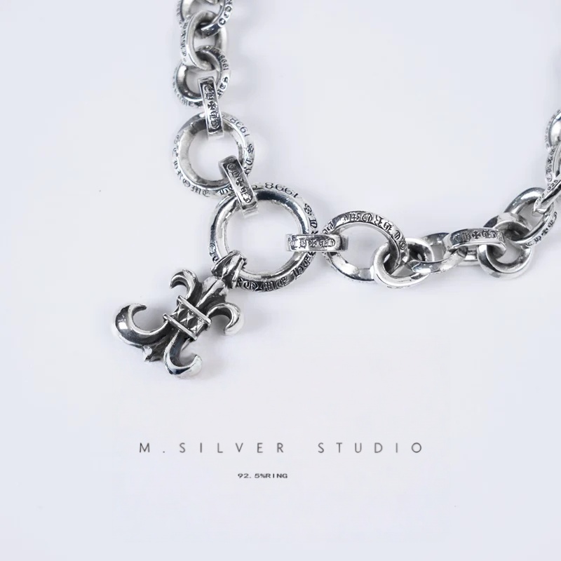 Chrome Hearts Cross Ring - Gothic 925 Sterling Silver Jewelry | David Studio