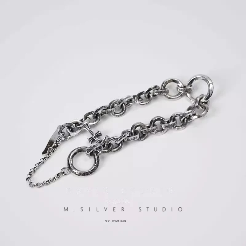 Chrome Hearts Cross Ring - Gothic 925 Sterling Silver Jewelry | David Studio