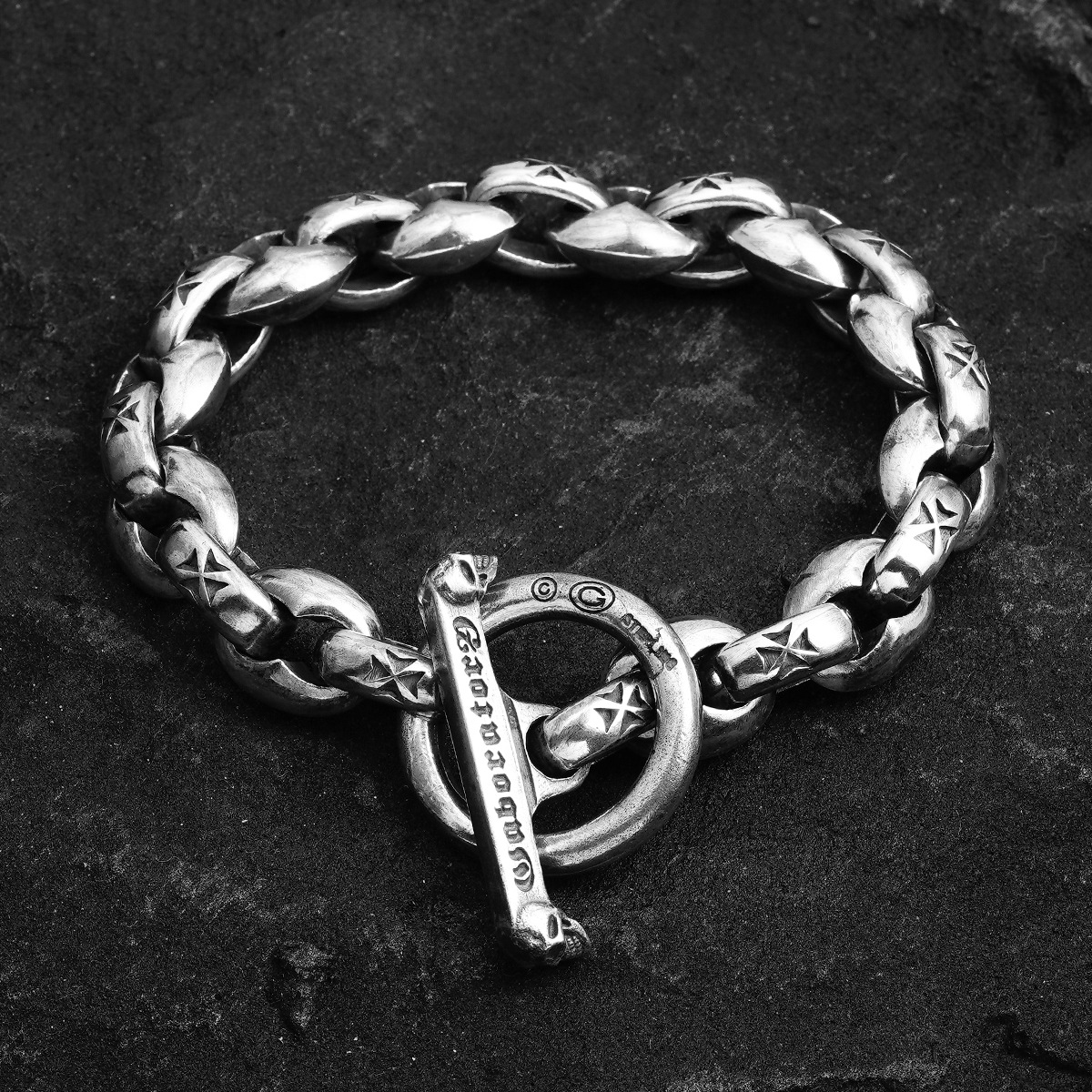 Chrome Hearts Cross Ring - Gothic 925 Sterling Silver Jewelry | David Studio