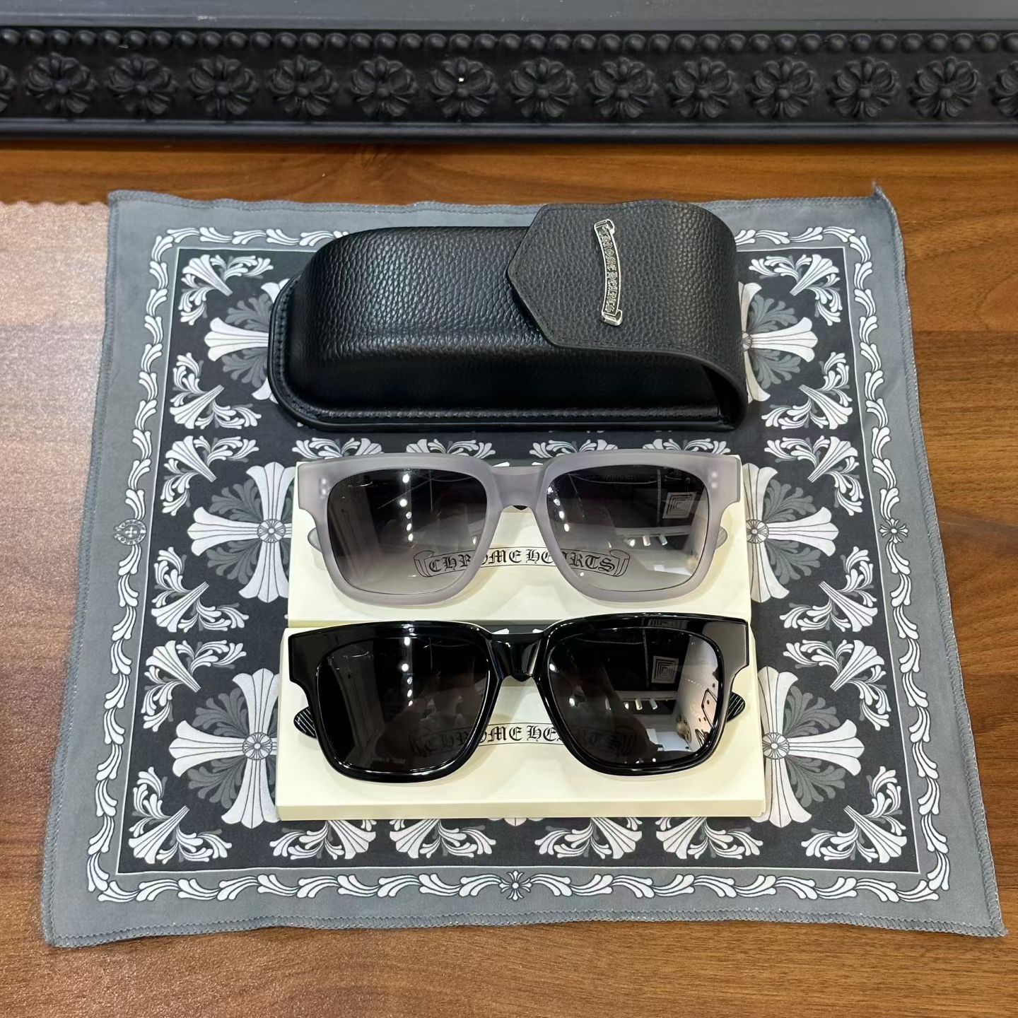 Chrome Hearts Cross Ring - Gothic 925 Sterling Silver Jewelry | David Studio